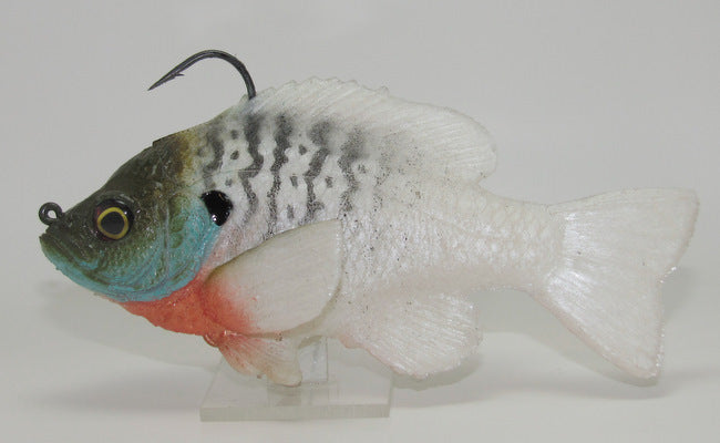 Ultimate White Male Bluegill Flat Tail