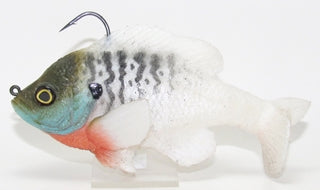 Ultimate White Male Bluegill Flat Tail – MattLures