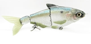 7" Strong Green Threadfin Shad