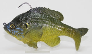 Ultimate Green Sunfish Bluegill Boot Tail