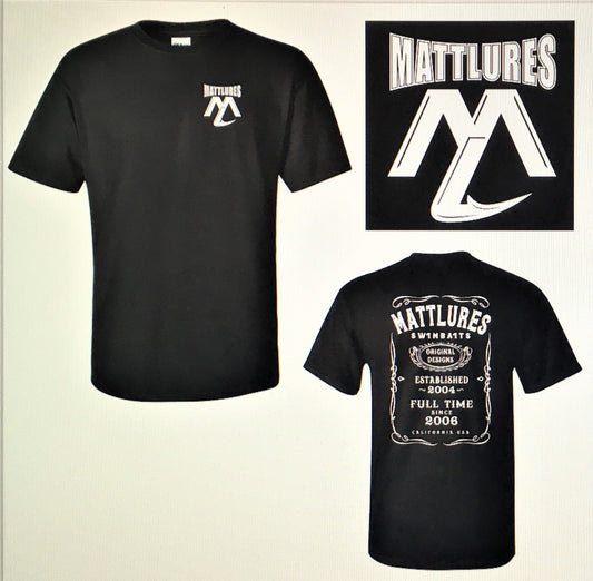 MattLures Shirts - Black Original